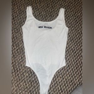 Tank top bodysuit